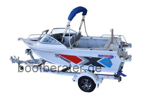 Quintrex 430 Fishabout technische daten